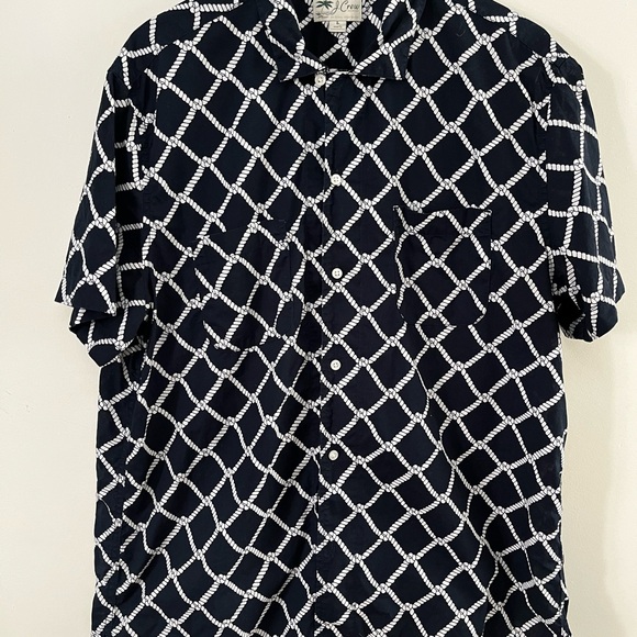 J.Crew Black and White Patterned Shirt - Picture 2 of 4